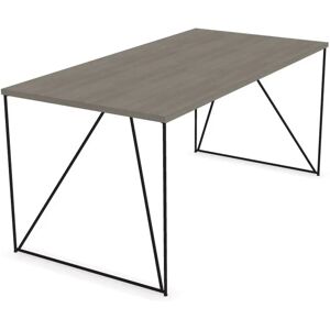 Narbutas Skrivebord Air, Design Black / Grey Wood, Bredde 160 cm