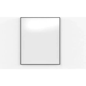 Lintex ONE Whiteboard, Ramme Sortanodiseret aluminium, Størrelse B100,7 x H120,7 cm