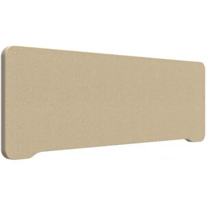 Lintex Edge Bordskærm, Farve Catfish YA300 - Beige, Størrelse B180 x H40 cm, Listefarve Grå