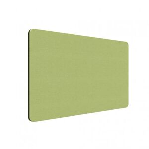 Lintex Edge Bordskærm, Farve Guppy YA301 - Grøn, Størrelse B180 x H70 cm, Listefarve Sort