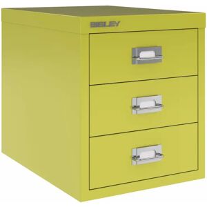 Multidrawer, 3-skuffer - Kommode A4, Bisley, Farve Mimosa