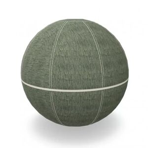 Götessons Office Ballz - Ergonomisk balancebold, Størrelse Ø - 55 cm, Stoffarve & Lynlåsfarve Omega 1-81 By Audejas 471 - Offwhite