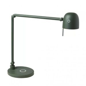 Matting Skrivbordslampe Neos, Farve Forest Green, Lampeunderstel Klemme