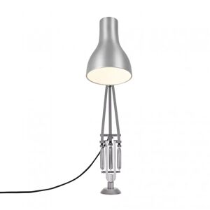 Anglepoise Skrivbordlampe Type 75, Udførelse Fastmonterad  bas, Färg Silver Lustre