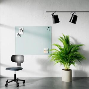 Lintex Glas skrivetavle Mood Wall, Farve Crisp 350 - Lyseblå, Størrelse B125 x H100 cm