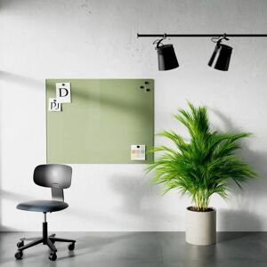 Lintex Glas skrivetavle Mood Wall, Farve Fair 550 - Grøn, Størrelse B125 x H100 cm