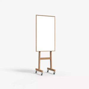 Lintex Wood Mobil Whiteboard, Størrelse B70,8 x H196 cm