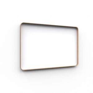 Lintex Glastavle Frame Wall, Farve Pure 130 - Hvid, Udførelse Ekram, Størrelse B150 x H100 cm