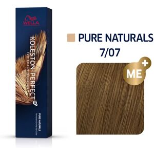 Wella Professional Wella Koleston Perfect Me+ Pure Naturals 7/07 Medium Natural - Brunette Blonde