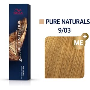 Wella Professional Wella Koleston Perfect Me+ Pure Naturals 9/03 Very Light Natural - Gold Blonde