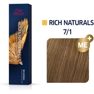 Wella Professional Wella Koleston Perfect Me+ Rich Naturals 7/1 Medium Ash Blonde