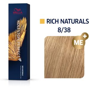 Wella Professional Wella Koleston Perfect Me+ Rich Naturals 8/38 Light Gold - Pearl Blonde