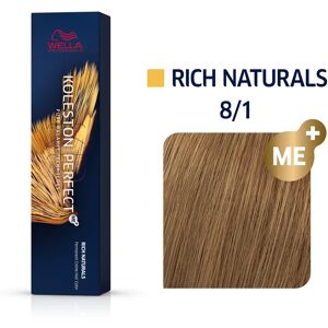 Wella Professional Wella Koleston Perfect Me+ Rich Naturals 8/1 Light Ash Blonde