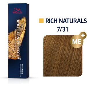 Wella Professional Wella Koleston Perfect Me+ Rich Naturals 7/31 Medium Gold - Ash Blonde