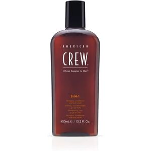 American Crew 3 in 1 Shampoo 450ml