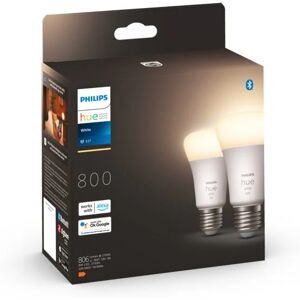 Philips Hue White E27 dobbeltpakke 800Lumen