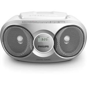 Philips AZ215S/12 CD Ghettoblastere 3W RMS - Sølv