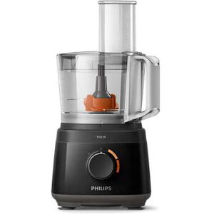 Philips HR7320/10 Kompakt foodprocessor 700 W, 19 funktion, 2-i-1-skive - Sort