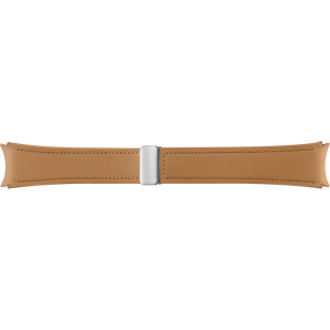 Samsung Galaxy Watch6 D-Buckle Hybrid Eco-Leather Band (M/L), Camel