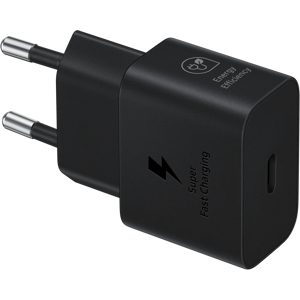 Samsung 25W Power Adapter Incl. Cable, Black