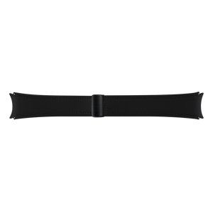 Samsung Galaxy Watch6 D-Buckle Hybrid Eco-Leather Band (M/L), Black