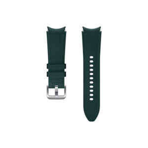 Samsung Galaxy Watch4 - Watch5 Hybrid Leather Band (20mm, S/M), Green