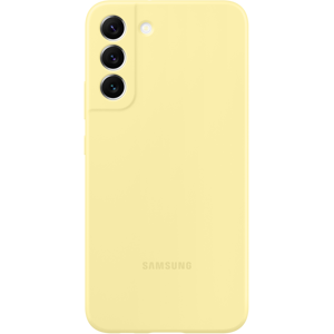 Samsung Galaxy S22+ Silicone Cover, Butteryellow