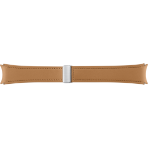 Samsung Galaxy Watch6 D-Buckle Hybrid Eco-Leather Band (M/L), Camel