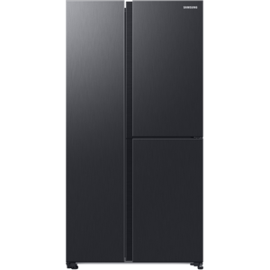 Samsung RS8000NC Showcase Side by Side med Beverage Center, 645 ℓ, Sort