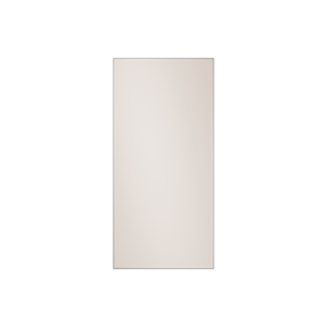 Samsung BESPOKE øverste panel til 200cm kombineret køl og frys, Satin Beige (Glas)