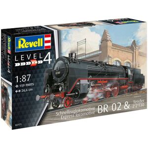 Revell Express Locomotive Br 02&Tender 2'2't30 - 1:87 Modeltog Byggesæt - Space Og Div. Modelbyggesæt