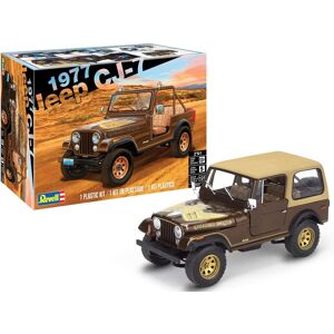 Revell Jeep Cj-7 1:24 - Modelbil Byggesæt - Biler / Motorcykler Modelbyggesæt