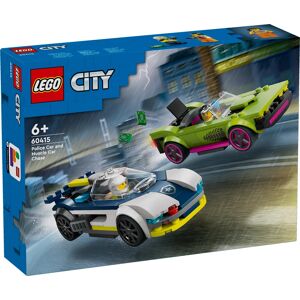 City 60415 - Biljagt Med Politi Og Muskelbil Lego City