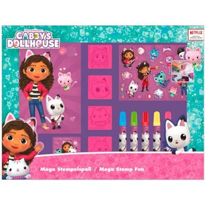 Gabby´s Dollhouse Gabbys Dollhouse Mega Stempelsæt Tusser Og Farver