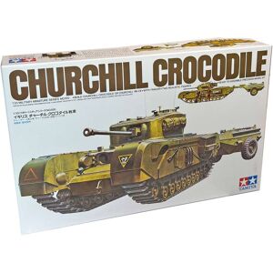Tamiya Churchill Crocodile Kampvogn - 1:35 Militær Køretøjer Modelbyggesæt