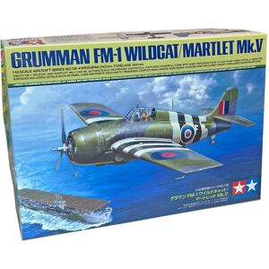 Tamiya Gunmman Fm-1 Wildcat / Martlet Mk.V - 1:48 Byggesæt - Fly Modelbyggesæt