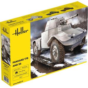 Heller Panhard 178 Amd 35 - 1:35 Militær Køretøjer Modelbyggesæt