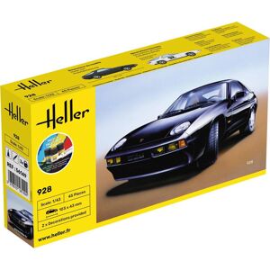 Heller Porsche 928 Start Kit - 1:43 Byggesæt - Biler / Motorcykler Modelbyggesæt