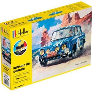 Heller Renault R8 Gordini Modelbil Start Kit - 1:24 Byggesæt - Biler / Motorcykler Modelbyggesæt