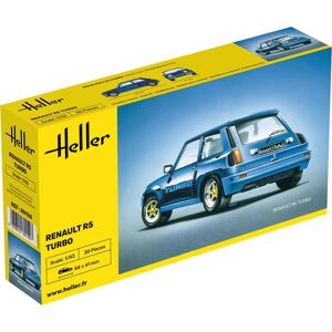 Heller Renault R5 Turbo Modelbil - 1:43 Byggesæt - Biler / Motorcykler Modelbyggesæt