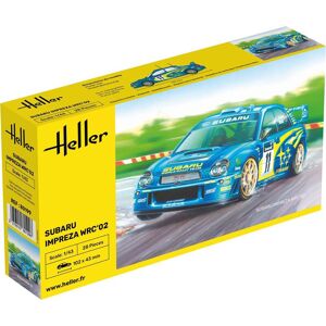 Heller Subaru Impreza Wrc 02 Modelbil - 1:43 Byggesæt - Biler / Motorcykler Modelbyggesæt