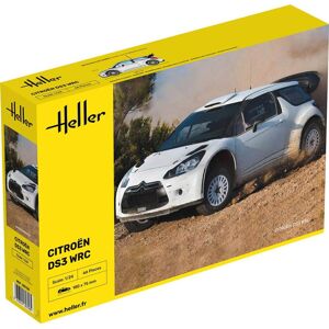 Heller Citroën Ds3 Wrc Byggesæt - Biler / Motorcykler Modelbyggesæt