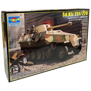 Trumpeter Tysk Sd.Kfz 251/22d Half Track - 1:16 Militær Køretøjer Modelbyggesæt