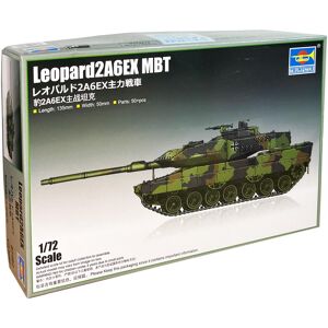 Trumpeter Leopard 2a6ex - 1:72 Militær Køretøjer Modelbyggesæt