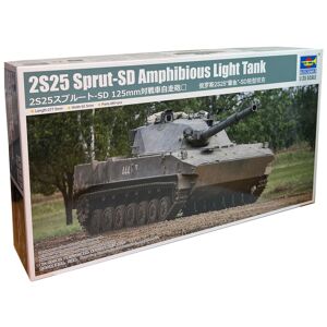Trumpeter 2s25 Sprut-sd Amphibious Light Tank - 1:35 Militær Køretøjer Modelbyggesæt