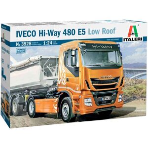 Italeri Iveco Hi-way 480 E5 Low Roof - 1:24 Lastbiler Og Trailere Modelbyggesæt