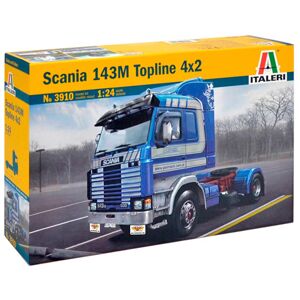 Italeri Scania 143m Topline 4x2 - 1:24 Lastbiler Og Trailere Modelbyggesæt