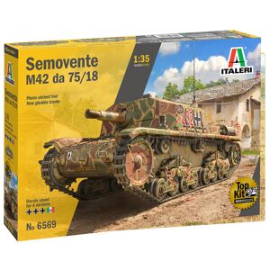 Italeri Semovente M42 Da Selvkørende Artillerikanon - 1:24 Militær Køretøjer Modelbyggesæt