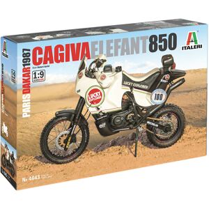 Italeri Cagiva Elefant 850 Paris-dakar 1987 - 1:9 Byggesæt - Biler / Motorcykler Modelbyggesæt