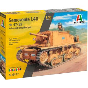 Italeri Semovente L40 Da 47/32 - 1:35 Militær Køretøjer Modelbyggesæt